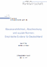 Steuerunehrlichkeit, Abschreckung und soziale Normen: Empirische Evidenz für Deutschland