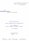 Deutschland - eine lohnende Investition? (Bessere Bedingungen für Start-ups, Reits und etablierte Unternehmen)