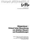 Bürgersteuer - Entwurf einer Neuordnung von direkten Steuern und Sozialleistungen (vergriffen)