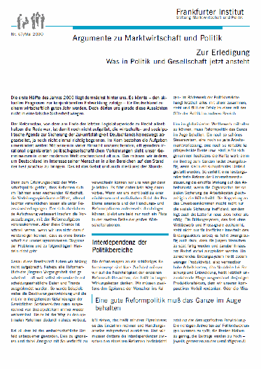 Zur Erledigung - Was in Politik und Gesellschaft jetzt ansteht