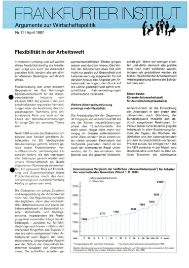 Flexibilität in der Arbeitswelt