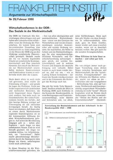 Wirtschaftsreformen in der DDR – Das Soziale in der Marktwirtschaft