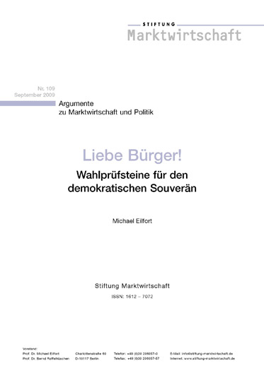 Wahlprüfsteine für den demokratischen Souverän