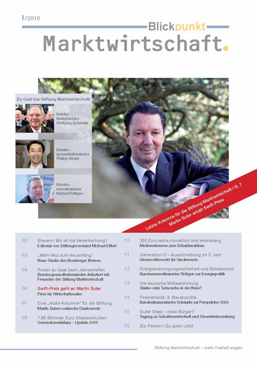 1/2010 – Blickpunkt Marktwirtschaft