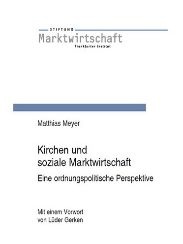Kirchen und soziale Marktwirtschaft